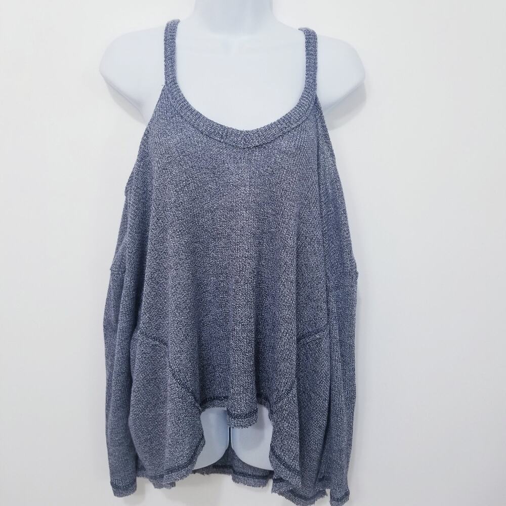 Anthropologie Deletta Knitted Oversize Cold Shoulder blouse